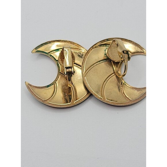 Red Lot of Red Clip on Earrings Vintage - Picture 5 of 7